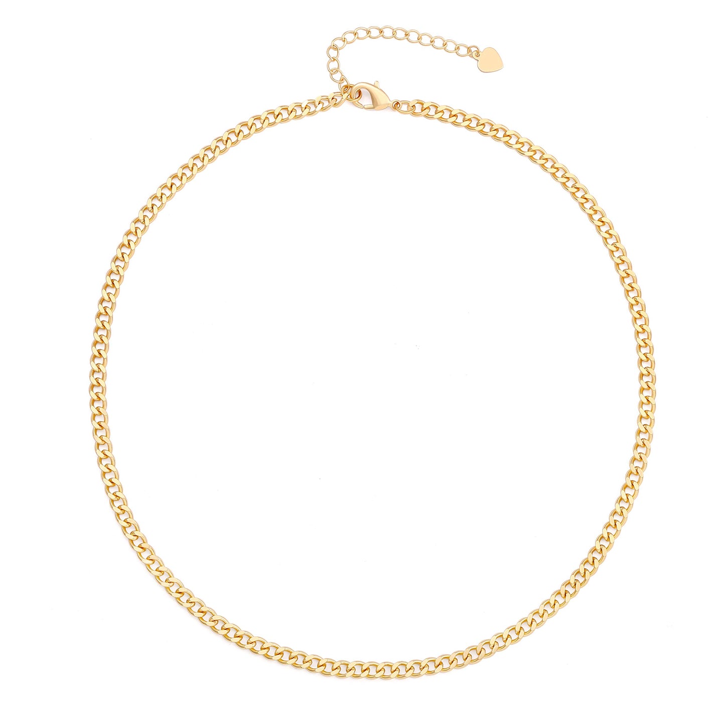 Aobei Pearl 18K Gold Paperclip Chain Choker Satellite Chain Biwa Pearl Pendant Necklace Dainty Jewelry for Women