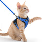 rabbitgoo Cat Harness and Leash for Walking, Escape Proof Soft Adjustable Vest Harnesses for Cats, Easy Control Breathable Reflective Strips Jacket, Black, XS