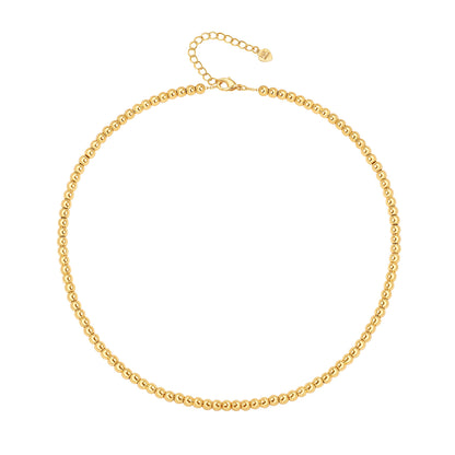 Aobei Pearl 18K Gold Paperclip Chain Choker Satellite Chain Biwa Pearl Pendant Necklace Dainty Jewelry for Women