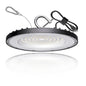 10 Pack UFO LED High Bay Light 200W, 30000 LM, 5000K Daylight, Commercial High Bay LED Shop Lights Fixture with 5' Cable US Hook for Warehouse Workshop Factory Barn Lighting