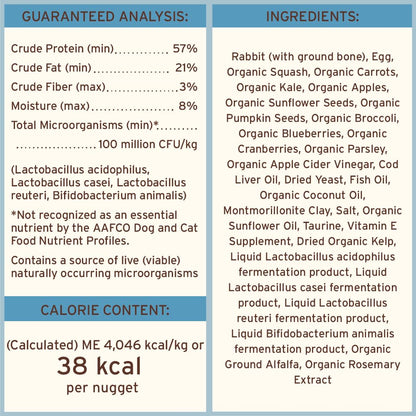 Primal Freeze Dried Raw Cat Food Nuggets Venison, Complete & Balanced Meal or Topper, Premium, Healthy, Grain Free, High Protein Raw Cat Food with Probiotics (14 oz)