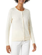 Women's Lightweight Crewneck Cardigan Sweater (Available in Plus Size)