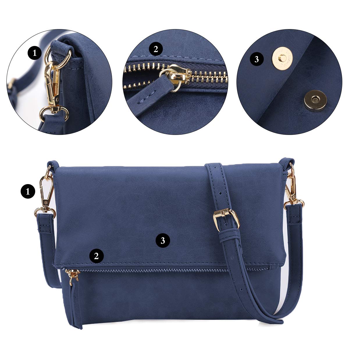 Gladdon Crossbody bags for Women Crossbody Purse Shoulder Bag