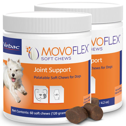 Advanced Soft Chews Hip Joint Support Supplement for Large Dogs- 60 Count by Virbac