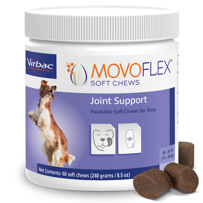 Advanced Soft Chews Hip Joint Support Supplement for Large Dogs- 60 Count by Virbac