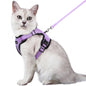 rabbitgoo Cat Harness and Leash for Walking, Escape Proof Soft Adjustable Vest Harnesses for Cats, Easy Control Breathable Reflective Strips Jacket, Black, XS