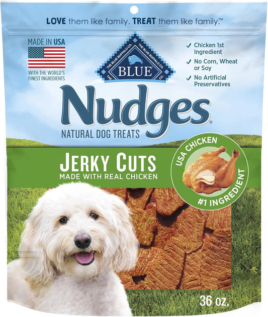 Blue Buffalo Nudges Jerky Cuts Natural Dog Treats Chicken