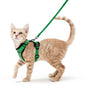 rabbitgoo Cat Harness and Leash for Walking, Escape Proof Soft Adjustable Vest Harnesses for Cats, Easy Control Breathable Reflective Strips Jacket, Black, XS