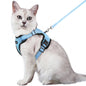 rabbitgoo Cat Harness and Leash for Walking, Escape Proof Soft Adjustable Vest Harnesses for Cats, Easy Control Breathable Reflective Strips Jacket, Black, XS