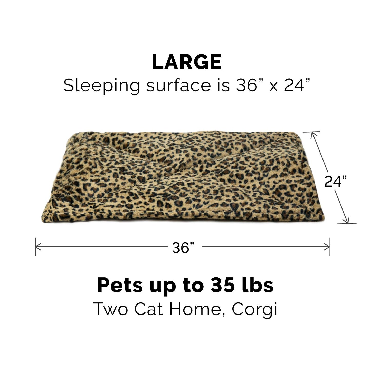 Furhaven ThermaNAP Self-Warming Cat Bed for Indoor Cats & Small Dogs, Washable & Reflects Body Heat - Quilted Faux Fur Reflective Bed Mat - Gray, Small
