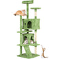 BestPet 54in Cat Tree Tower for Indoor Cats,Multi-Level Furniture Activity Center with Scratching Posts Stand House Condo Funny Toys Kittens Pet Play House,Dark Gray