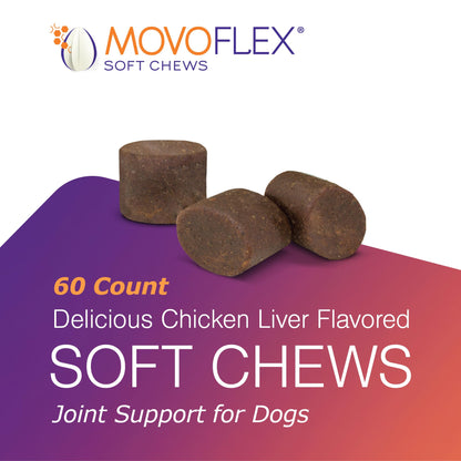 Advanced Soft Chews Hip Joint Support Supplement for Large Dogs- 60 Count by Virbac