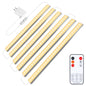 Maylit Under Cabinet Lights Plug in, 3 Pcs 12 Inch Ultra Thin Under Cabinet Lighting, Super Bright Daylight White Under Counter Lights for Kitchen, Dimmable Light for Cabinet, Counter, Workbench, Desk