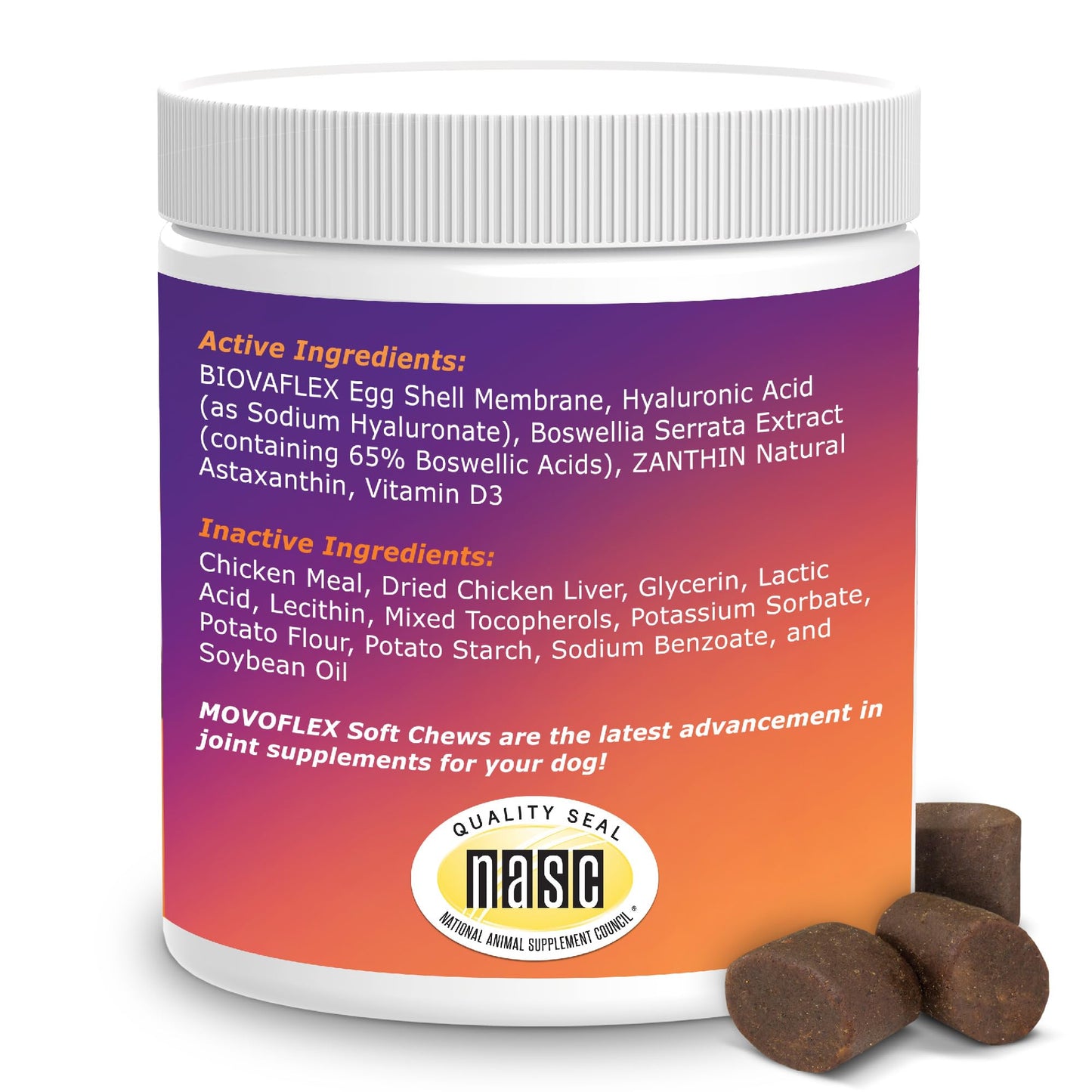 Advanced Soft Chews Hip Joint Support Supplement for Large Dogs- 60 Count by Virbac