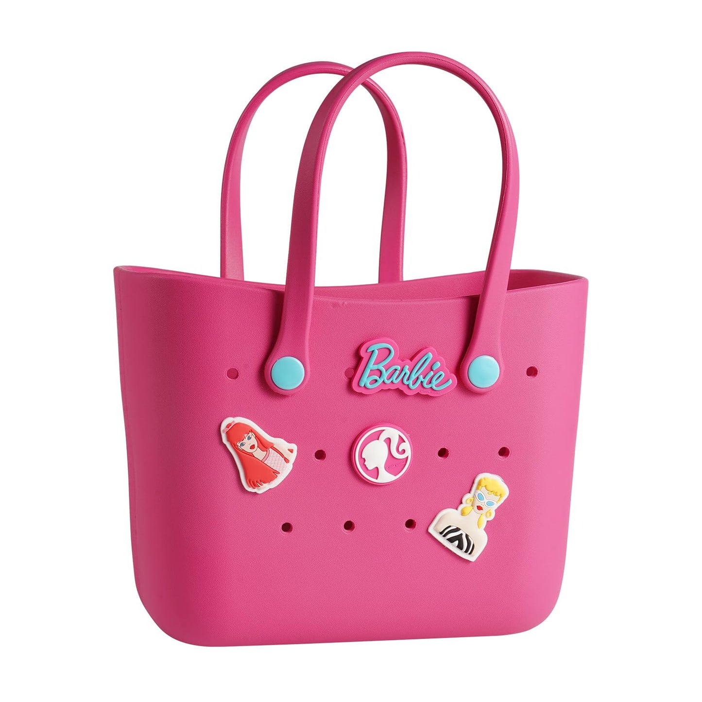 MINISO Barbie Lunch Bag For Women Lunch Tote Bag Cute With Handle Bento Bags Barbie Daylight Shiny Series
