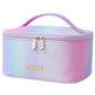 Meiyuuo Cute Makeup Bag Small Cosmetic Bags for Women Girls Gift for Teens Medium Pouch for Purse Essentials Toiletry Zip Pouch PU Waterproof Organizer Case (Cow Print)