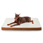 Bedsure Dog Bed for Large Dogs - Orthopedic Waterproof Puppy Beds with Removable Washable Cover, Egg Crate Foam Pet Mat, Suitable for Pet Up to 65 lbs