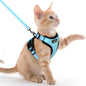 rabbitgoo Cat Harness and Leash for Walking, Escape Proof Soft Adjustable Vest Harnesses for Cats, Easy Control Breathable Reflective Strips Jacket, Black, XS