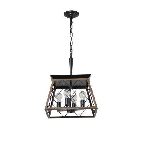 Farmhouse Chandelier 4 Lights Vintage Antique Chandelier Lamps -no Bulbs
