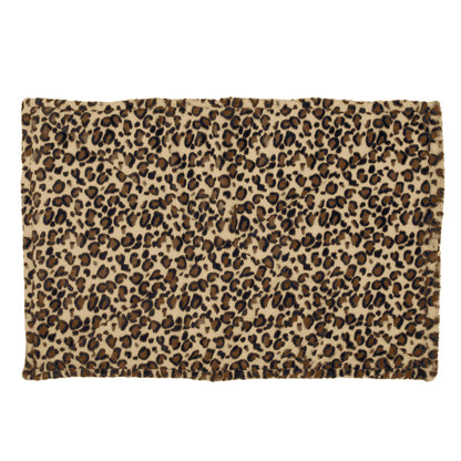 Furhaven ThermaNAP Self-Warming Cat Bed for Indoor Cats & Small Dogs, Washable & Reflects Body Heat - Quilted Faux Fur Reflective Bed Mat - Gray, Small