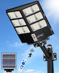 JAYNLT Y-7200W Solar Street Lights Outdoor,680000LM 6500K High Lumen Solar Parking Lot Lights Commercial, Dusk to Dawn Solar Security Flood Lights with Motion Sensor for Parking Lot,Garage,Stadium