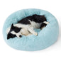 Bedsure Calming Cat Beds for Indoor Cats - Small Cat Bed Washable 20 inches, Anti-Slip Round Fluffy Plush Faux Fur Pet Bed, Fits up to 15 lbs Pets, Camel