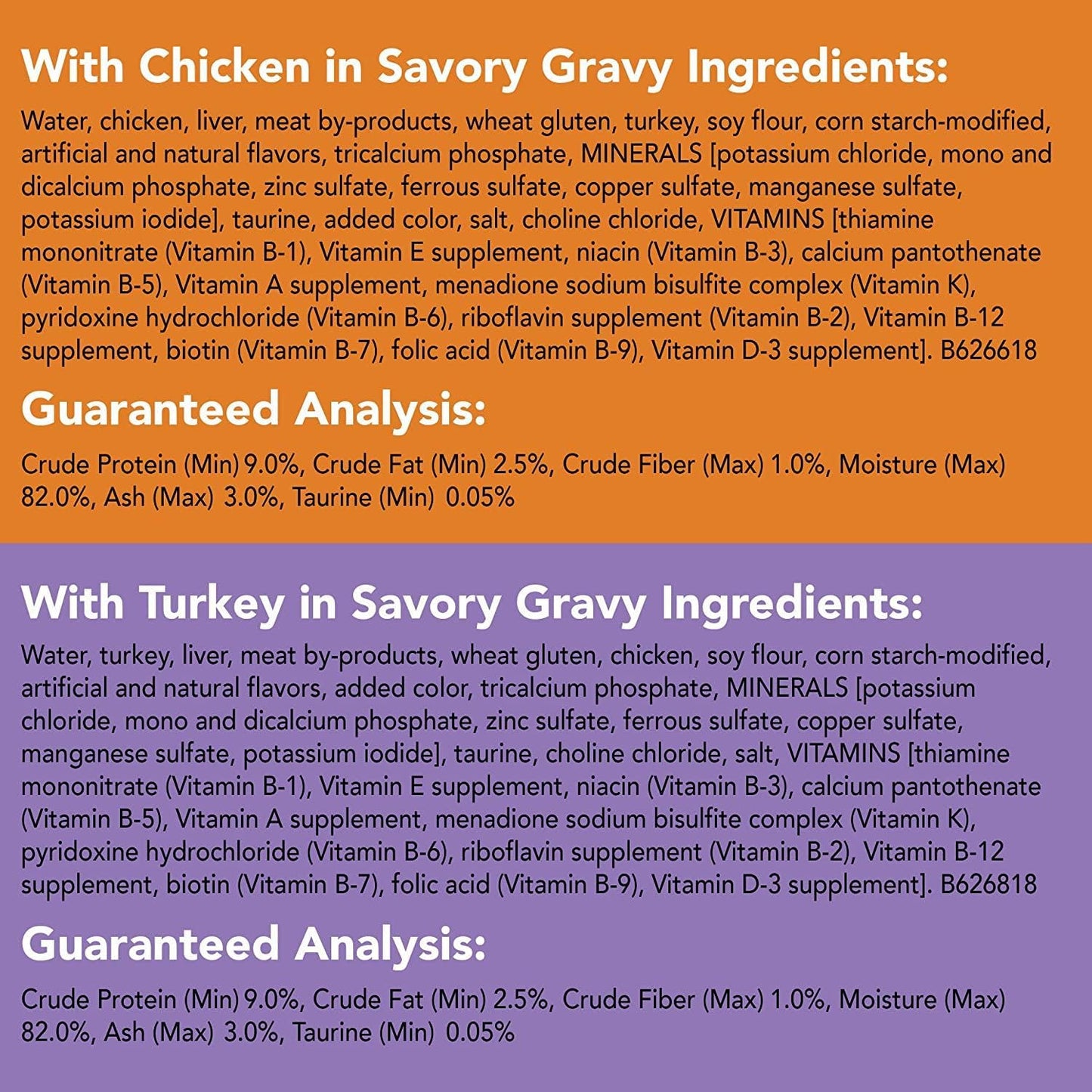Purina Friskies Extra Gravy Wet Cat Food Chunky 24ct Variety Pack (With Chicken, Turkey, Salmon, Beef) - (Pack of 24) 5.5 oz. Cans