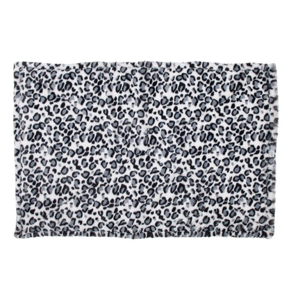 Furhaven ThermaNAP Self-Warming Cat Bed for Indoor Cats & Small Dogs, Washable & Reflects Body Heat - Quilted Faux Fur Reflective Bed Mat - Gray, Small