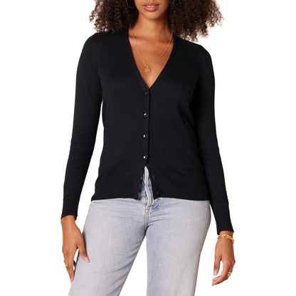 Amazon Essentials Women's Lightweight V-Neck Cardigan Sweater (Available in Plus Size)