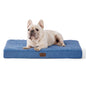 Bedsure Dog Bed for Large Dogs - Orthopedic Waterproof Puppy Beds with Removable Washable Cover, Egg Crate Foam Pet Mat, Suitable for Pet Up to 65 lbs