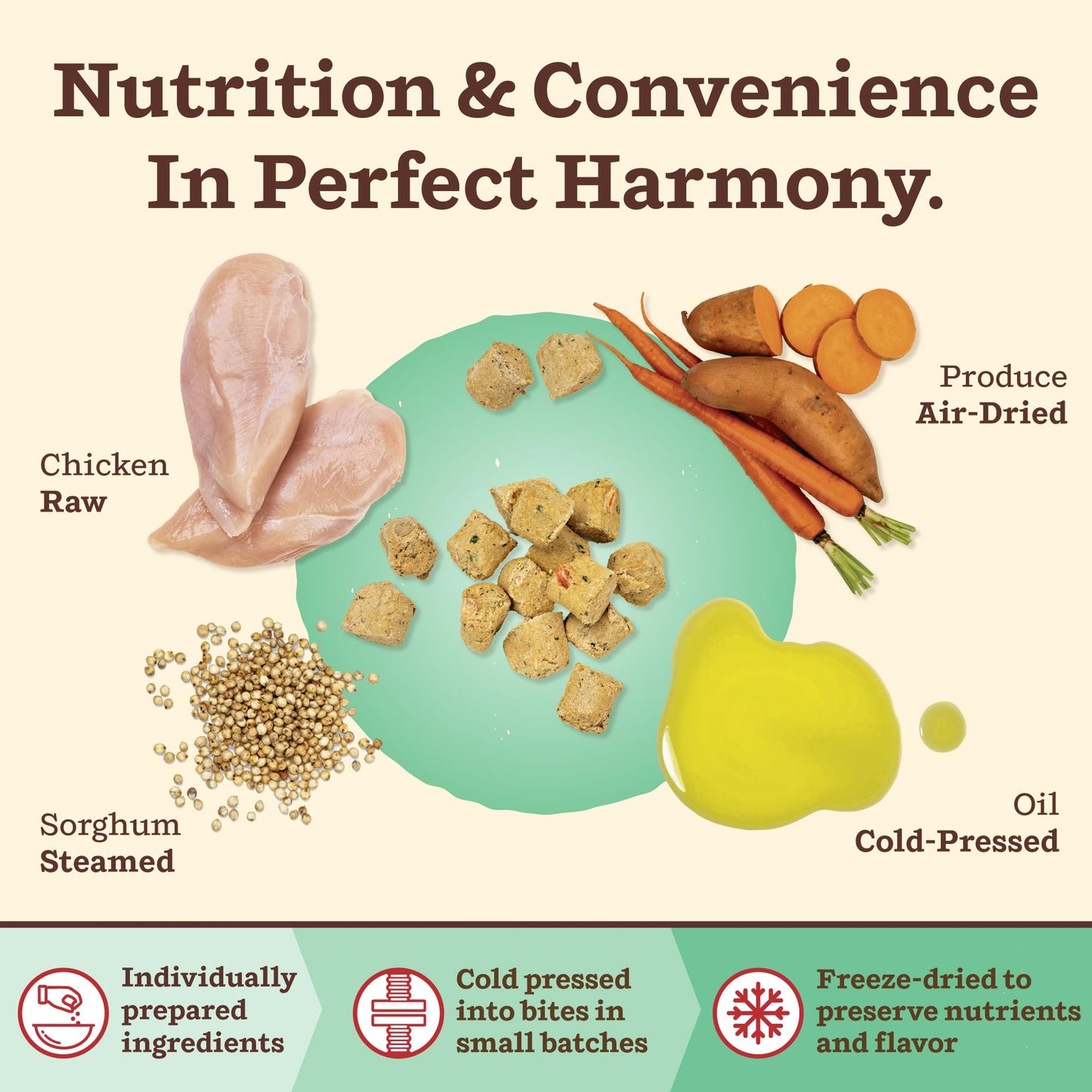 Primal Kibble in The Raw, Freeze Dried Dog Food, Puppy Recipe, Scoop & Serve, Made with Raw Protein, Whole Ingredient Nutrition, Crafted in The USA, Dry Dog Food 5.4 lb Bag
