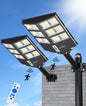 JAYNLT Y-7200W Solar Street Lights Outdoor,680000LM 6500K High Lumen Solar Parking Lot Lights Commercial, Dusk to Dawn Solar Security Flood Lights with Motion Sensor for Parking Lot,Garage,Stadium