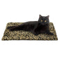 Furhaven ThermaNAP Self-Warming Cat Bed for Indoor Cats & Small Dogs, Washable & Reflects Body Heat - Quilted Faux Fur Reflective Bed Mat - Gray, Small