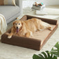 BFPETHOME Dog Beds for Large Dogs, Orthopedic Dog Bed for Medium Large Dogs,Big Waterproof Couch Dog Pet Bed with Removable Washable Cover