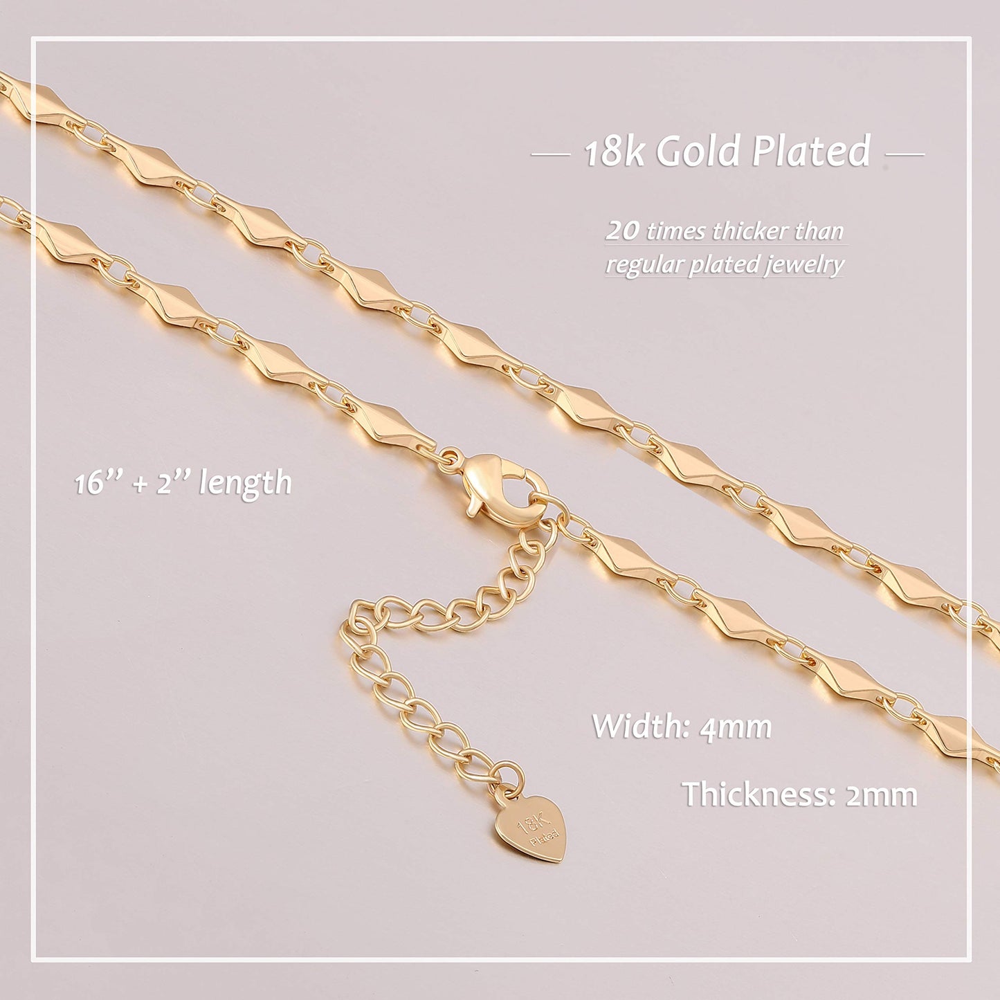 Aobei Pearl 18K Gold Paperclip Chain Choker Satellite Chain Biwa Pearl Pendant Necklace Dainty Jewelry for Women