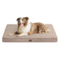 Bedsure Dog Bed for Large Dogs - Orthopedic Waterproof Puppy Beds with Removable Washable Cover, Egg Crate Foam Pet Mat, Suitable for Pet Up to 65 lbs