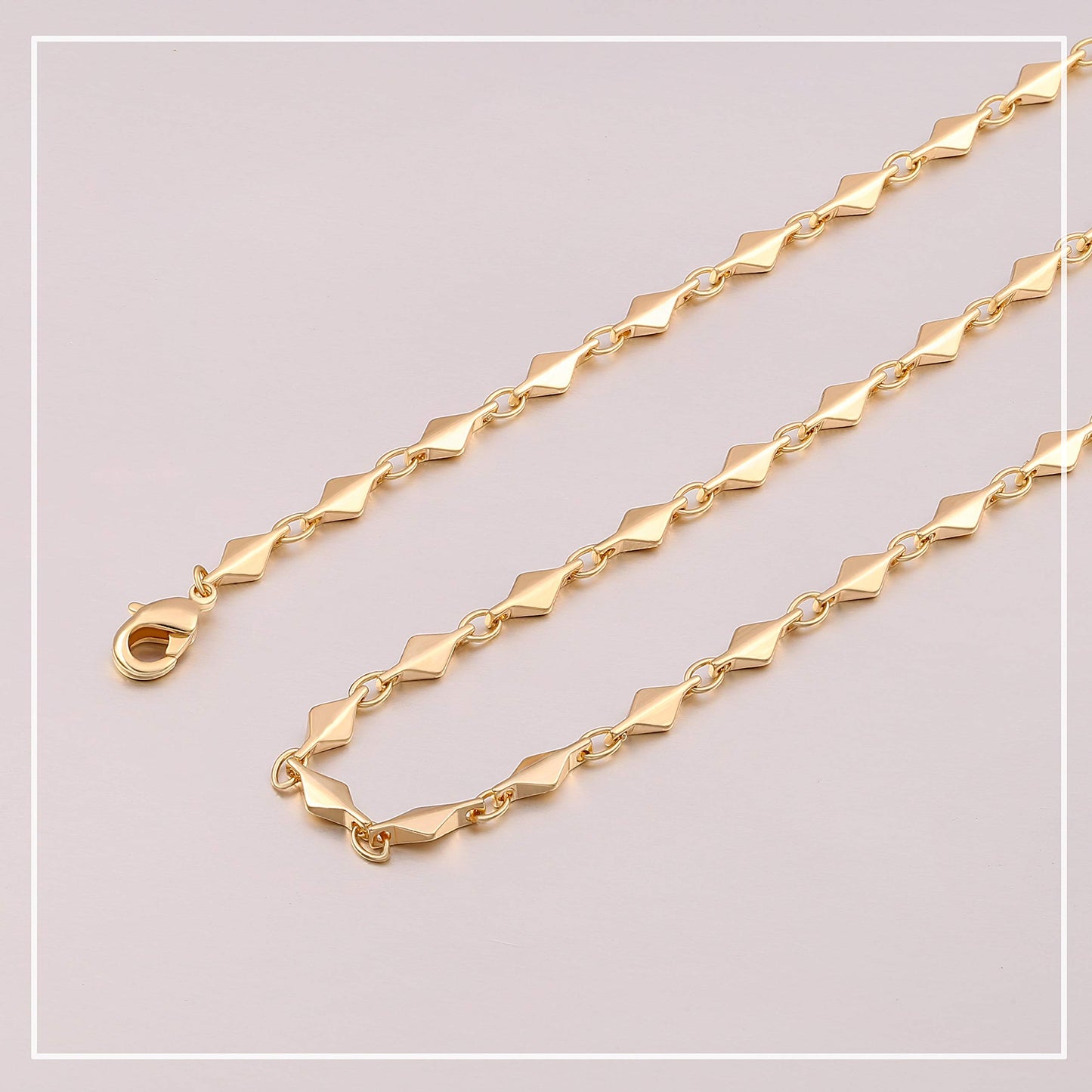 Aobei Pearl 18K Gold Paperclip Chain Choker Satellite Chain Biwa Pearl Pendant Necklace Dainty Jewelry for Women