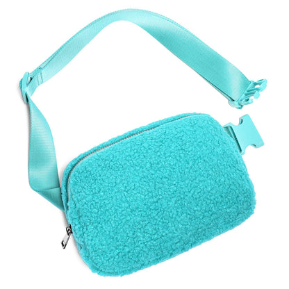 Gitus Belt Bag Fanny Pack Crossbody Bags with Initial Letter Patch Cute Stuff Birthday Gifts for Teenager Girls Cool Stuff for Teens Trendy Preppy Stuff for Teen Girls (Beige-A)