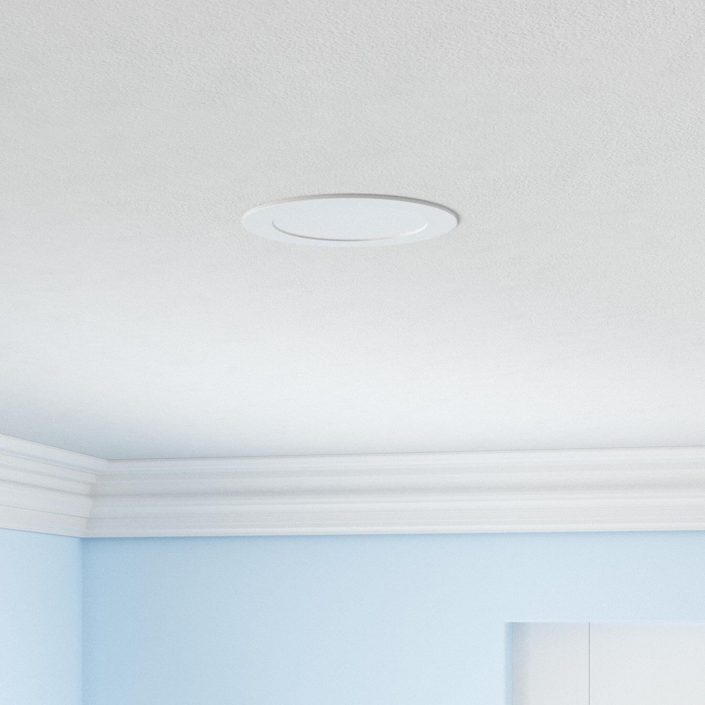 [6 Pack] CLOUDY BAY 4inch Smart WiFi LED Recessed Lights,RGBCW Color Changing Recessed Lighting,Compatible with Alexa and Google Home Assistant,10W 2700K-6500K,CRI90+ Wet Location,White Finish