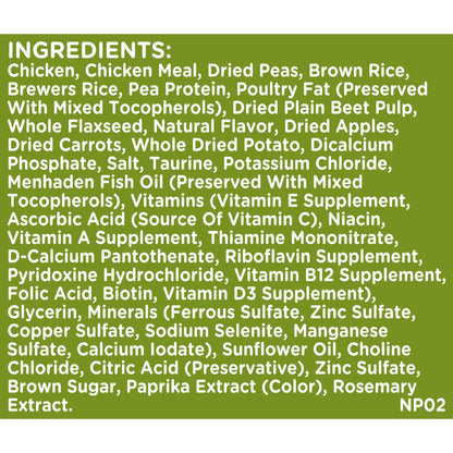 Rachael Ray Nutrish Dish Premium Dry Dog Food, Chicken & Brown Rice Recipe with Veggies & Fruit, 23 Pounds