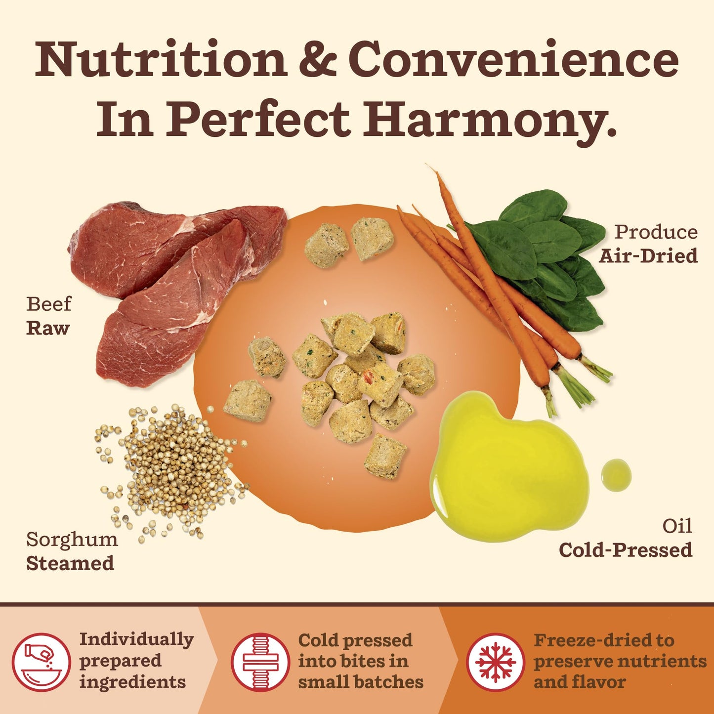 Primal Kibble in The Raw, Freeze Dried Dog Food, Puppy Recipe, Scoop & Serve, Made with Raw Protein, Whole Ingredient Nutrition, Crafted in The USA, Dry Dog Food 5.4 lb Bag