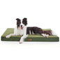 Bedsure Dog Bed for Large Dogs - Orthopedic Waterproof Puppy Beds with Removable Washable Cover, Egg Crate Foam Pet Mat, Suitable for Pet Up to 65 lbs