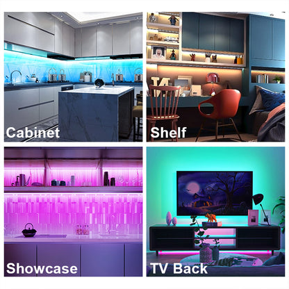Maylit Under Cabinet Lights Plug in, 3 Pcs 12 Inch Ultra Thin Under Cabinet Lighting, Super Bright Daylight White Under Counter Lights for Kitchen, Dimmable Light for Cabinet, Counter, Workbench, Desk