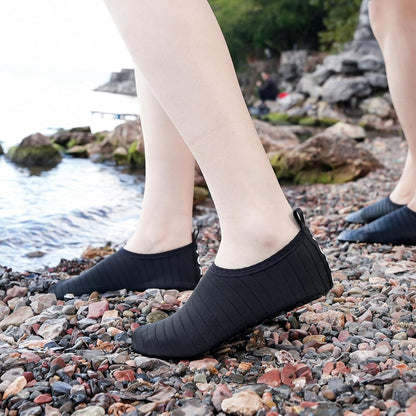 JOTO Water Shoes for Women Men Kids, Barefoot Quick-Dry Aqua Water Socks Slip-on Swim Beach Shoes for Snorkeling Surfing Kayaking Beach Walking Yoga
