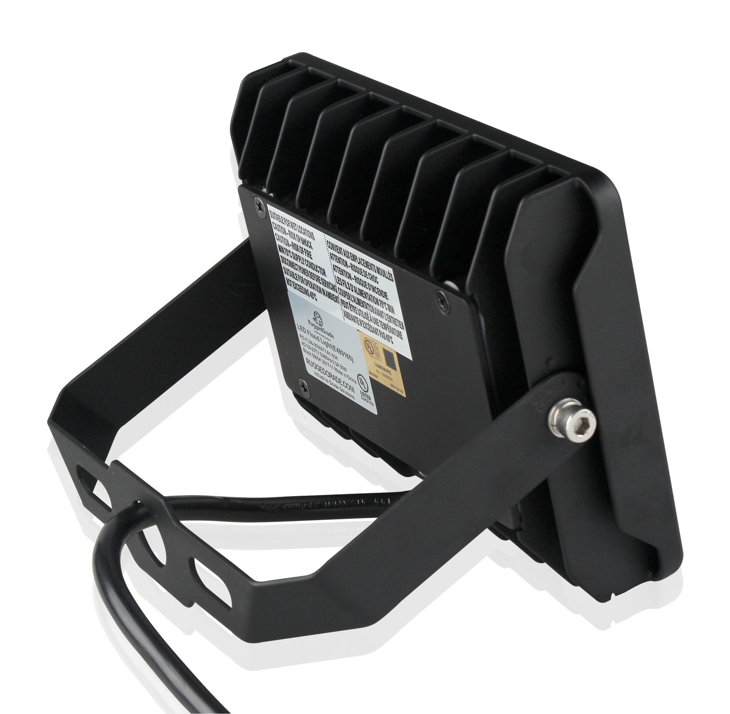 RuggedGrade 120W - Kivo II CS Series LED Floodlight - 17,400 Lumens - Color Selectable 30K/40K/50K - Knuckle Mount