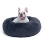 Bedsure Calming Cat Beds for Indoor Cats - Small Cat Bed Washable 20 inches, Anti-Slip Round Fluffy Plush Faux Fur Pet Bed, Fits up to 15 lbs Pets, Camel