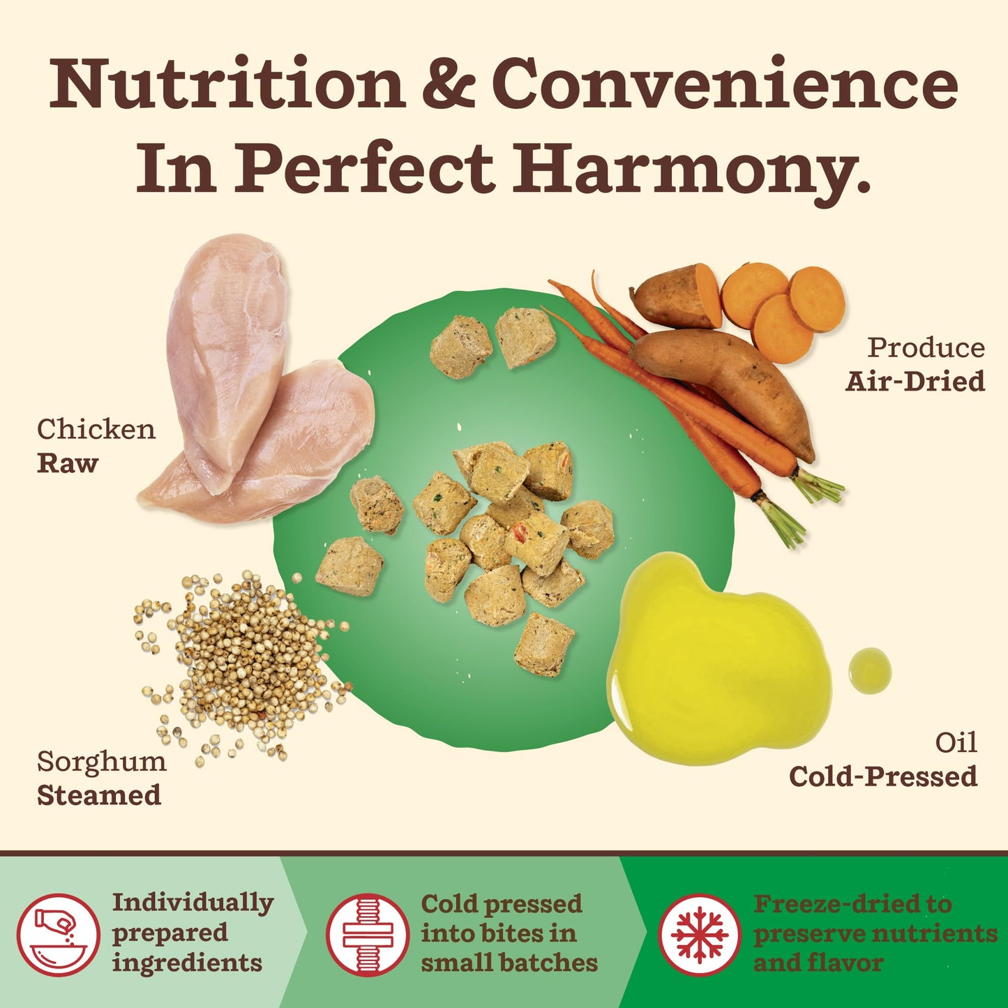 Primal Kibble in The Raw, Freeze Dried Dog Food, Puppy Recipe, Scoop & Serve, Made with Raw Protein, Whole Ingredient Nutrition, Crafted in The USA, Dry Dog Food 5.4 lb Bag