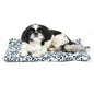 Furhaven ThermaNAP Self-Warming Cat Bed for Indoor Cats & Small Dogs, Washable & Reflects Body Heat - Quilted Faux Fur Reflective Bed Mat - Gray, Small