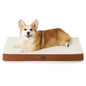 Bedsure Dog Bed for Large Dogs - Orthopedic Waterproof Puppy Beds with Removable Washable Cover, Egg Crate Foam Pet Mat, Suitable for Pet Up to 65 lbs