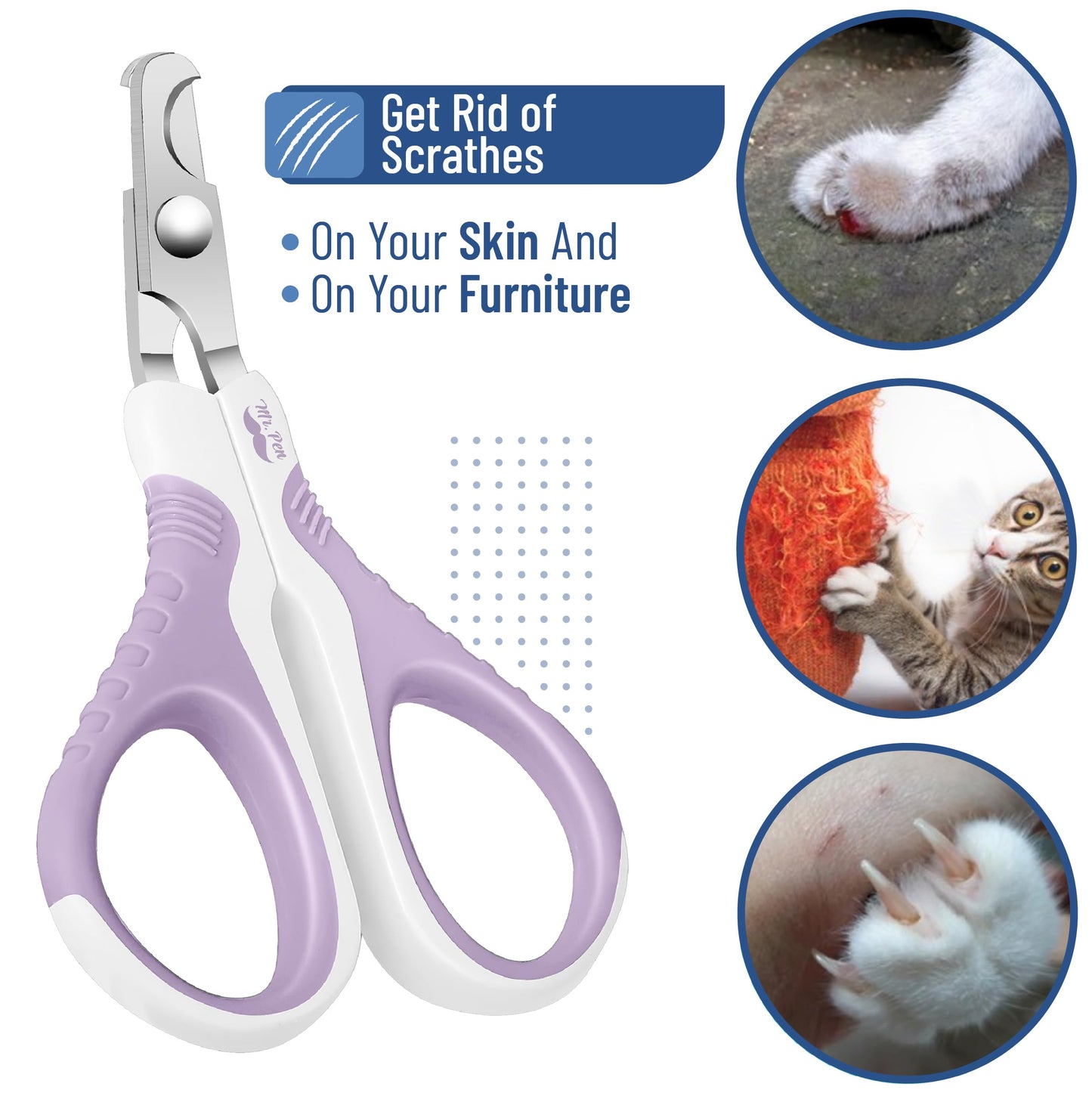 Mr. Pen- Cat Nail Clipper, Kitten Nail Trimmers, Pet Nail Cutter